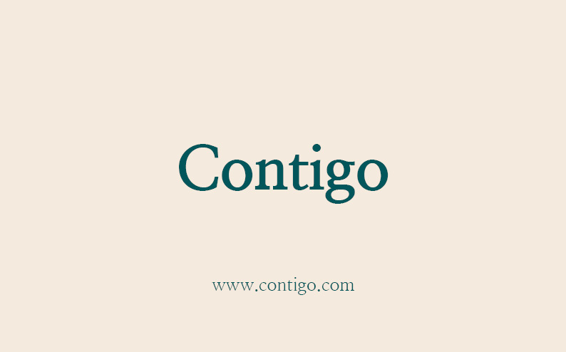 contigo 명함